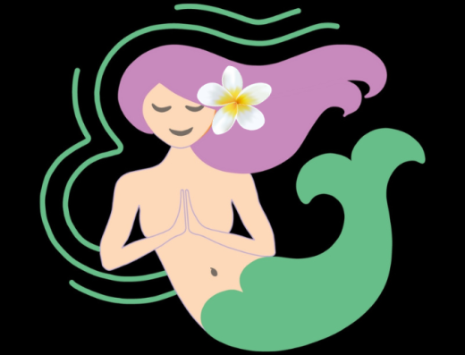 Mermaid on sirena pendragon at ruh path - spiritual directory